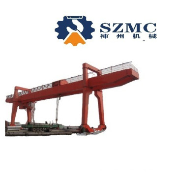 Double Electrical Trolley Winch Gantry Cranes Factory Installation